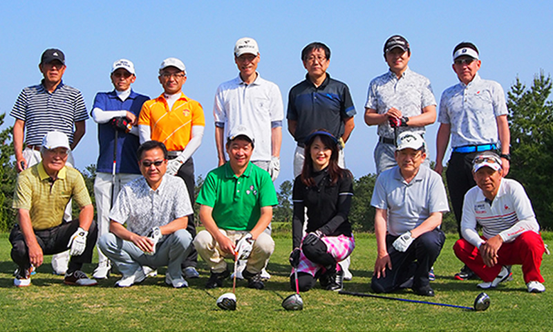 ２日目にはゴルフコンペや、金沢観光を楽しみました